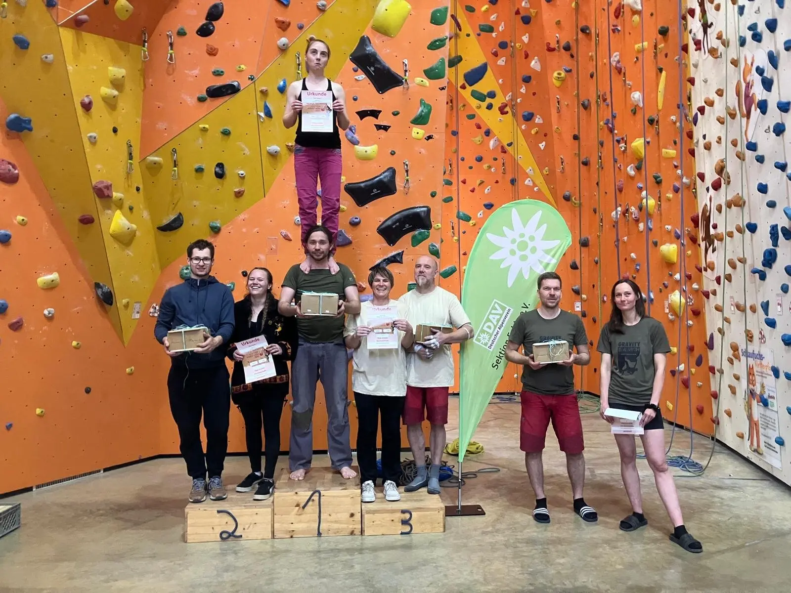 Klettermarathon Mixed-Wertung | © DAV Sektion Fulda