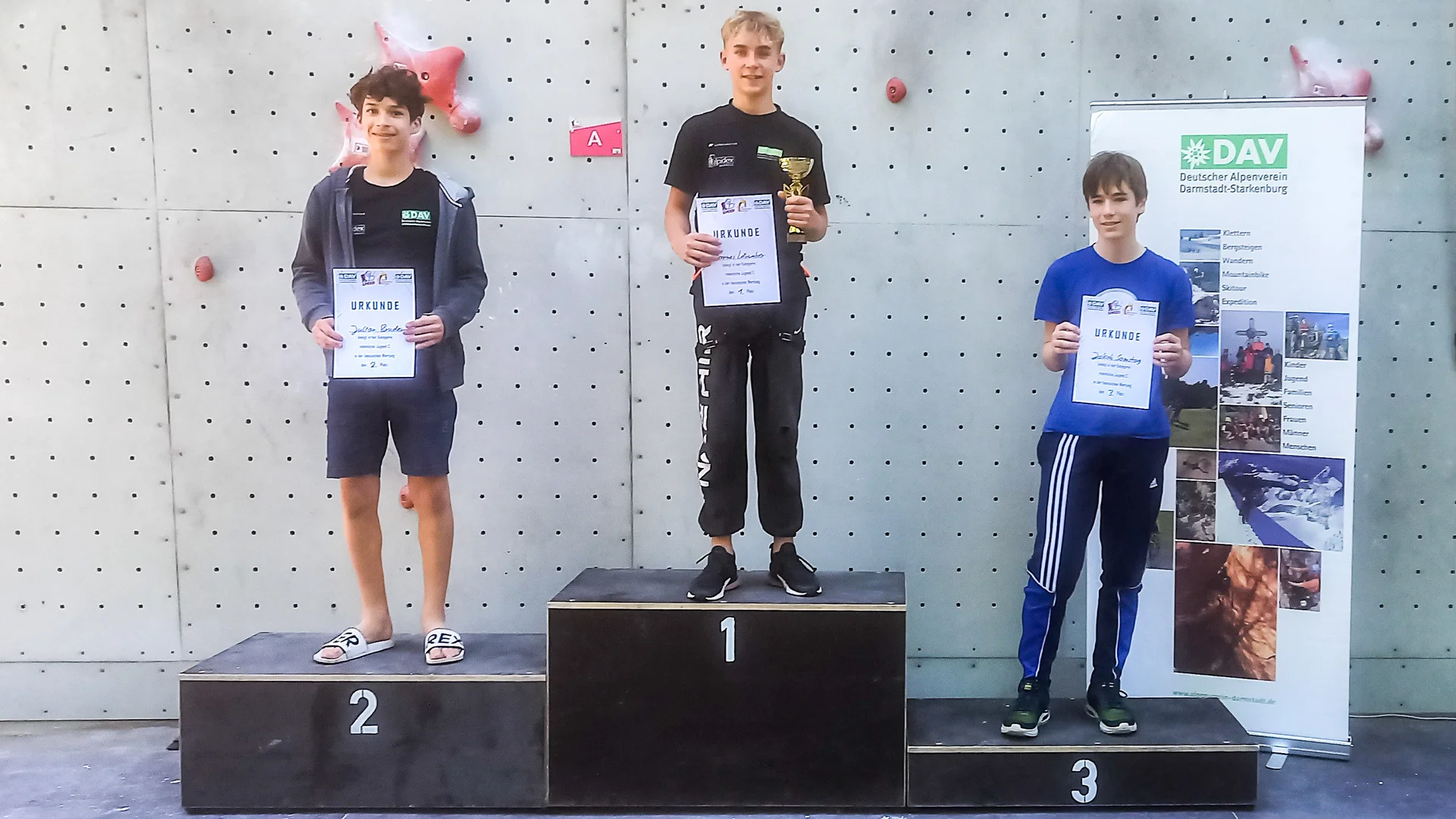 Hessenmeister Speedklettern | © DAV Sektion Fulda