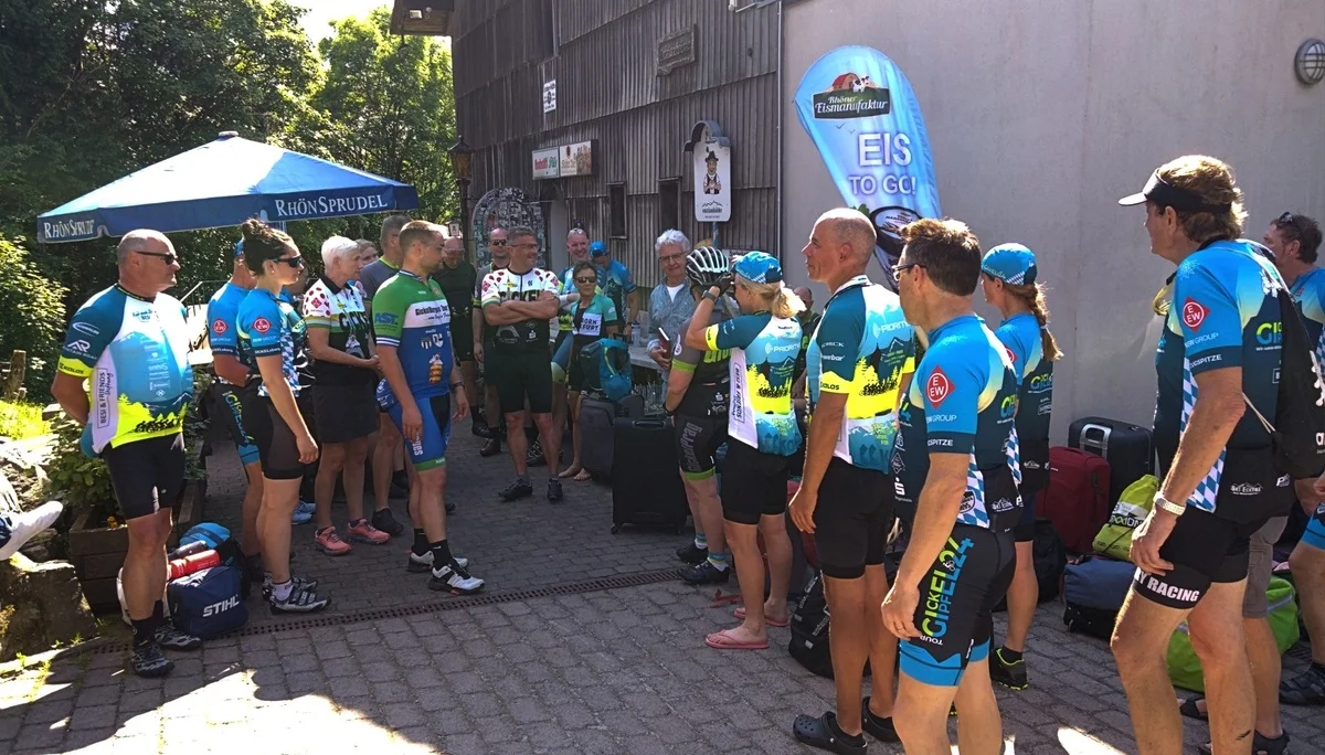 Spenden-Radtour auf Enzianhütte | © DAV Sektion Fulda