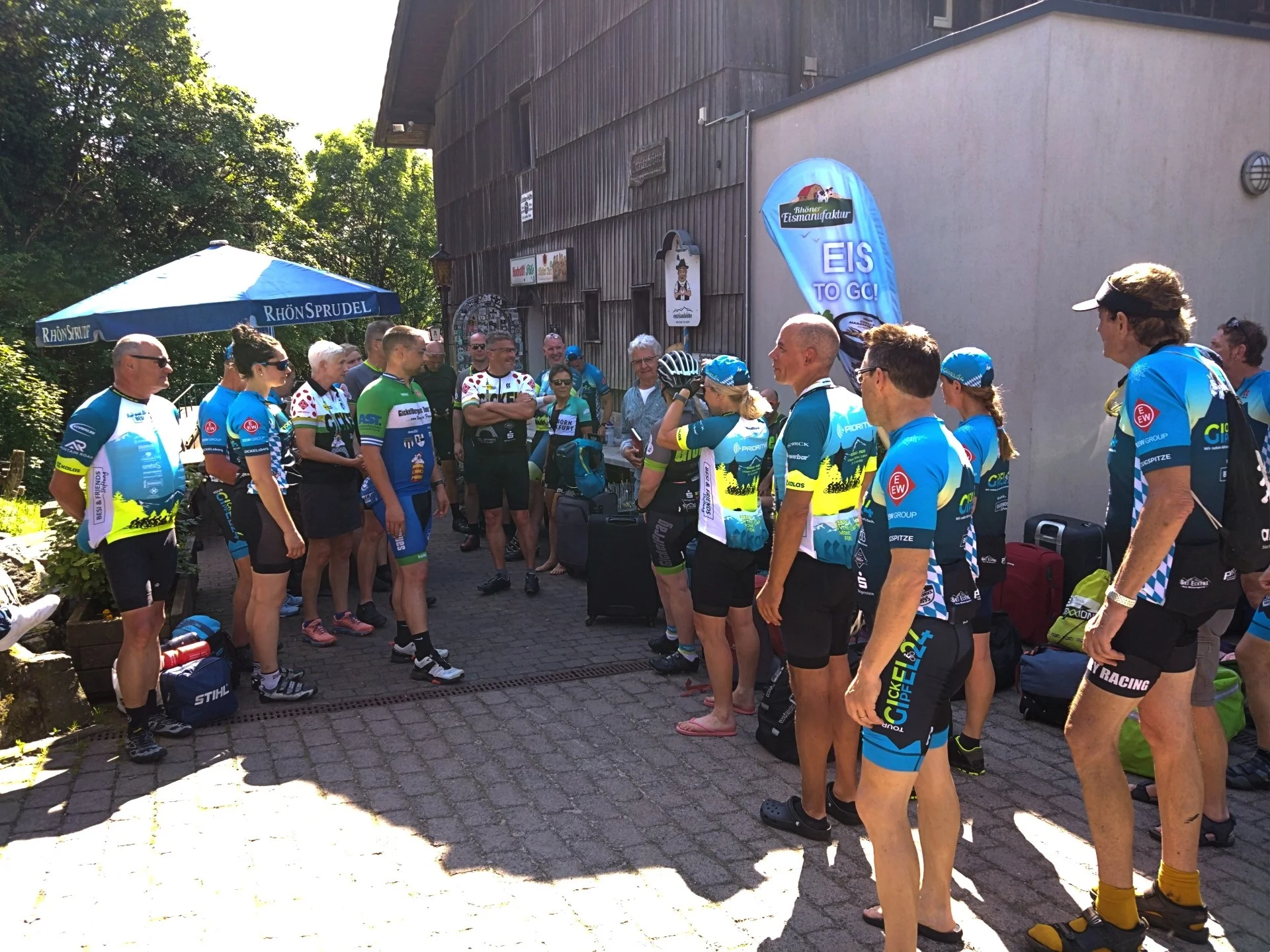 Spenden-Radtour auf Enzianhütte | © DAV Sektion Fulda