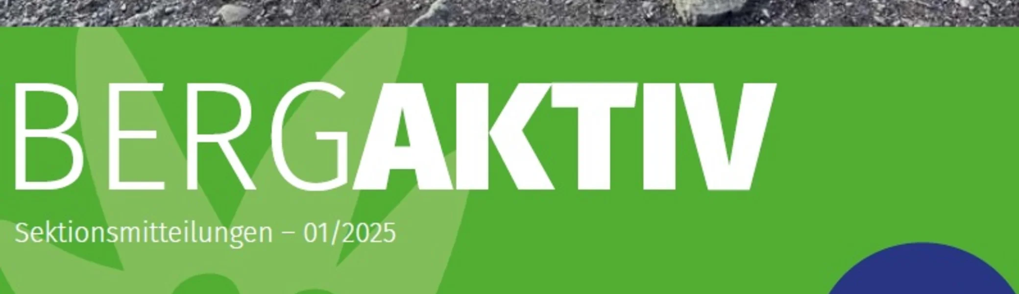 BergAktiv 2025 Titelbild | © DAV Sektion 