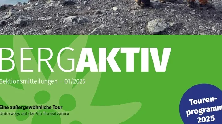 BergAktiv 2025 Titelbild | © DAV Sektion 