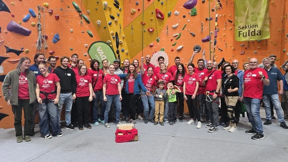 SODHE Kletterwettkampf_Ehrenamtliche Helfer | © DAV Sektion Fulda
