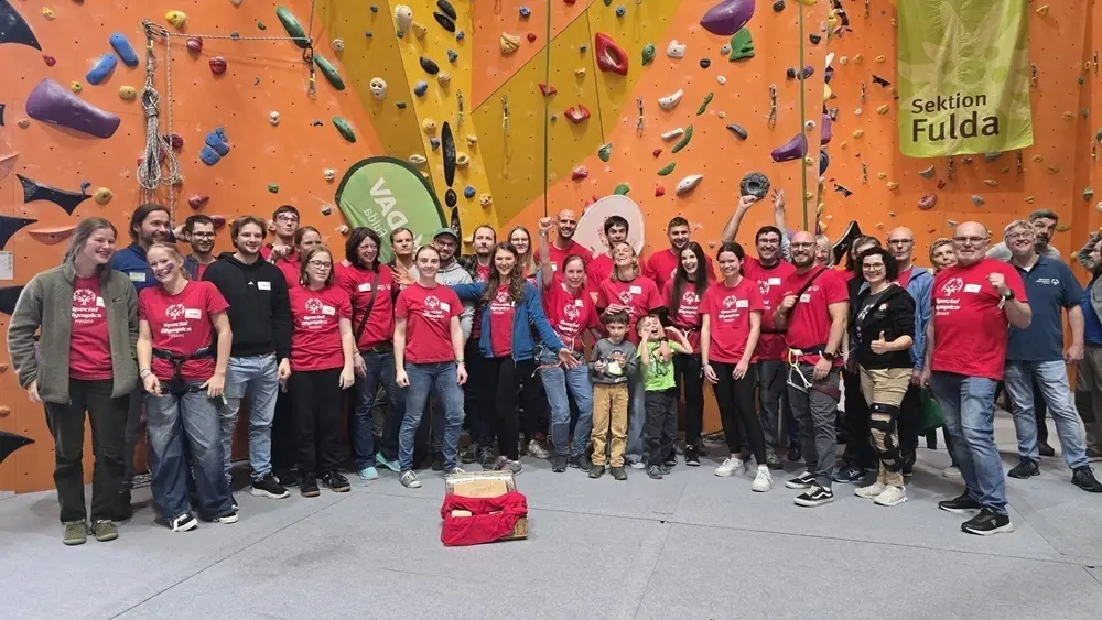 SODHE Kletterwettkampf_Ehrenamtliche Helfer | © DAV Sektion Fulda