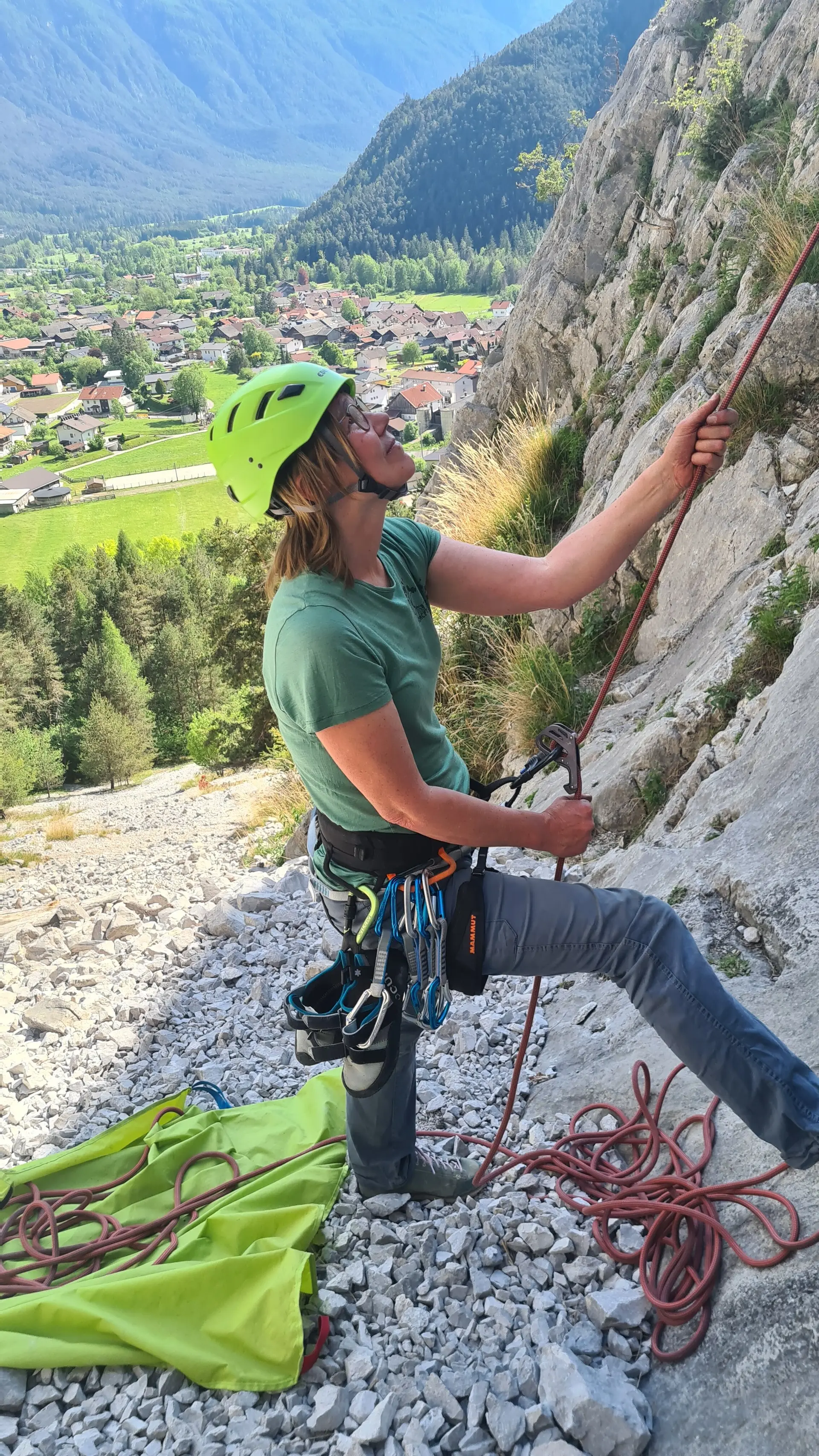 Kletterausfahrt Klettertreff 60+ in Nassereith/Tirol | © DAV Sektion Fulda