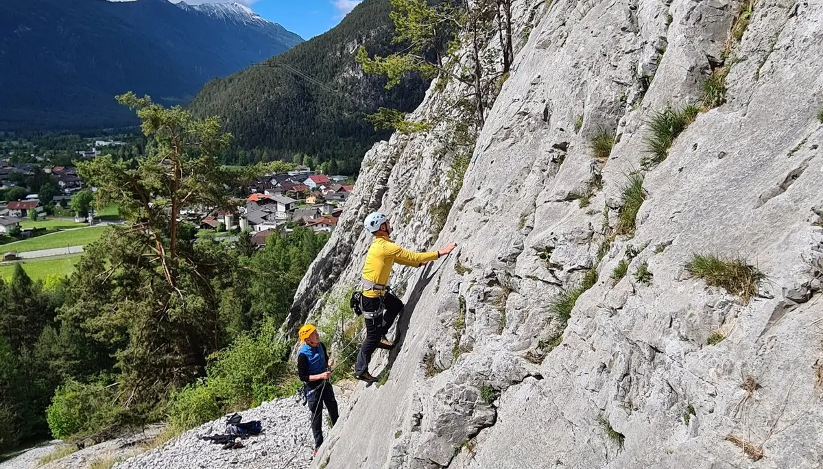 Kletterausfahrt Klettertreff 60+ in Nassereith/Tirol | © DAV Sektion Fulda