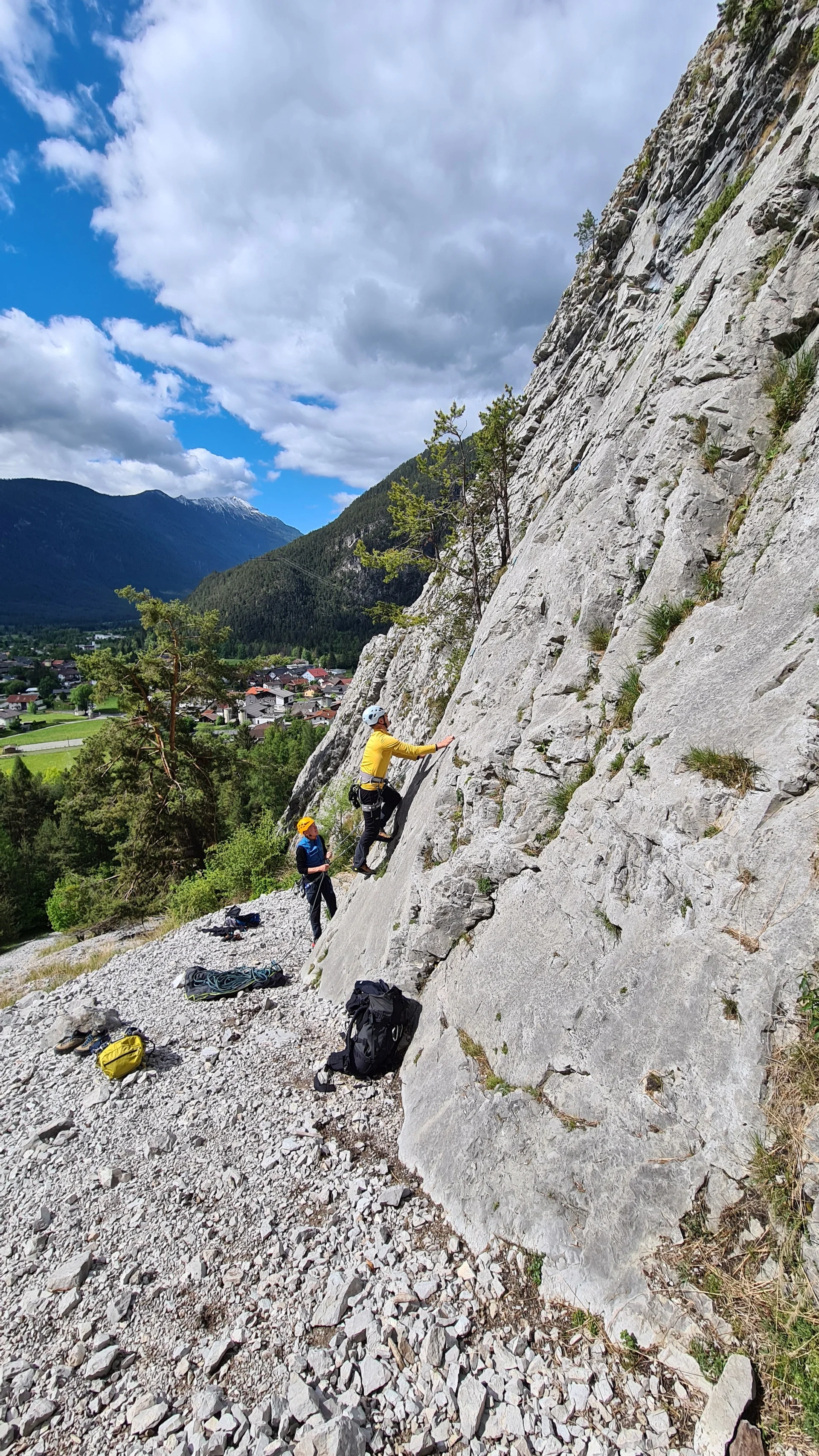 Kletterausfahrt Klettertreff 60+ in Nassereith/Tirol | © DAV Sektion Fulda