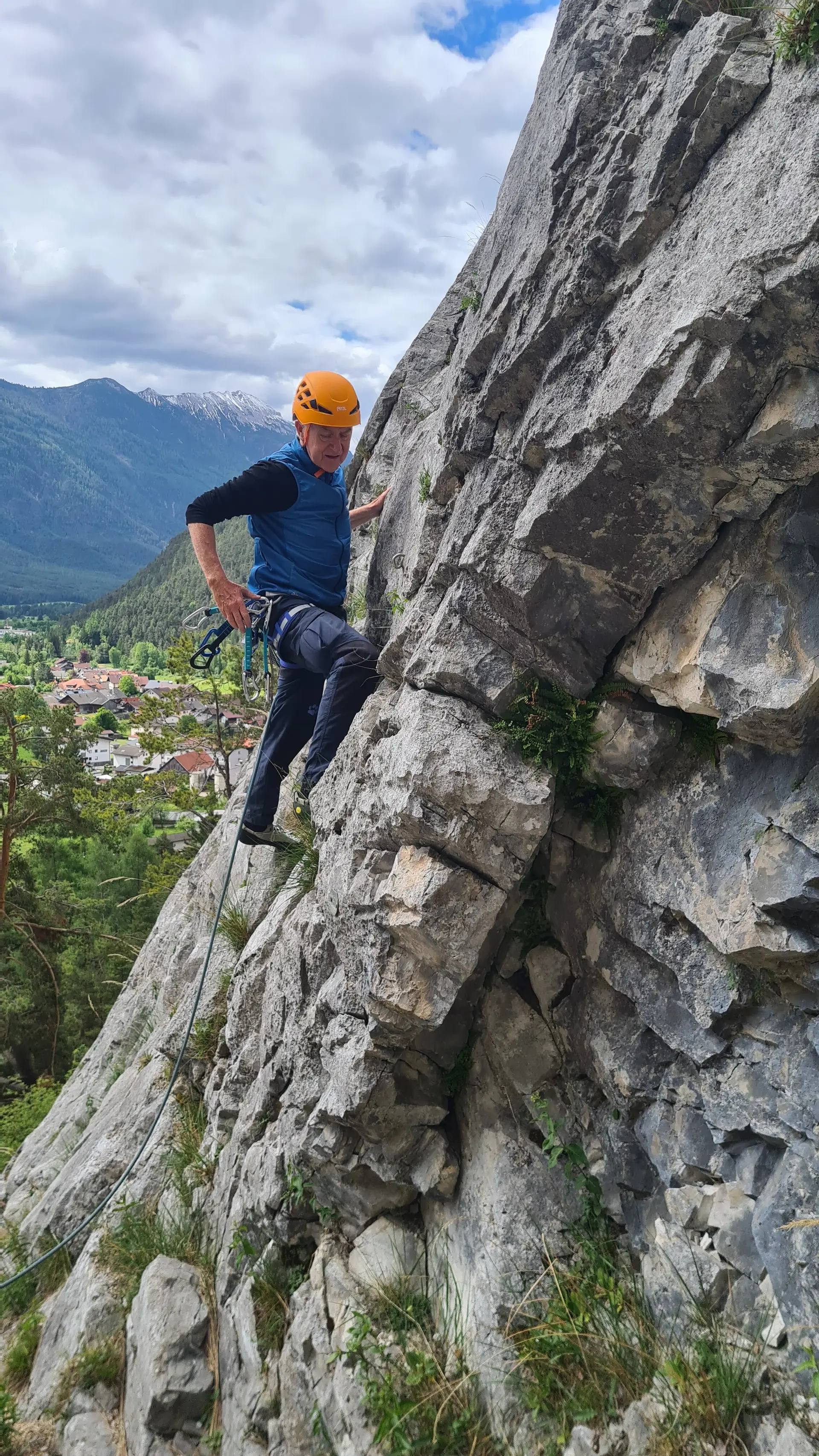 Kletterausfahrt Klettertreff 60+ in Nassereith/Tirol | © DAV Sektion Fulda