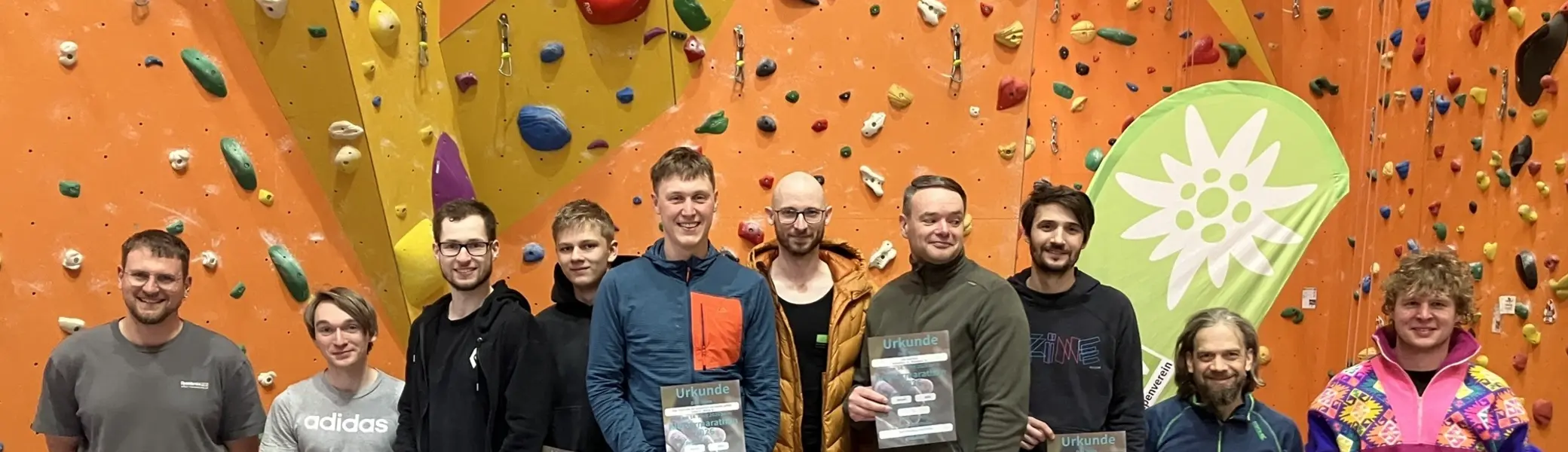 Klettermarathon 2026 - Herrenwertung | © DAV Sektion Fulda