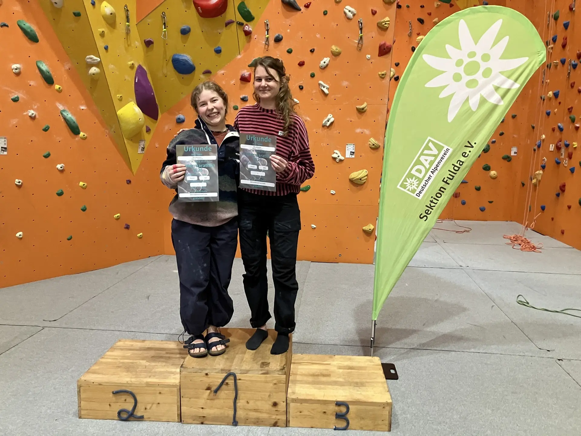 Klettermarathon 2026 - Damenwertung | © DAv Sektion Fulda
