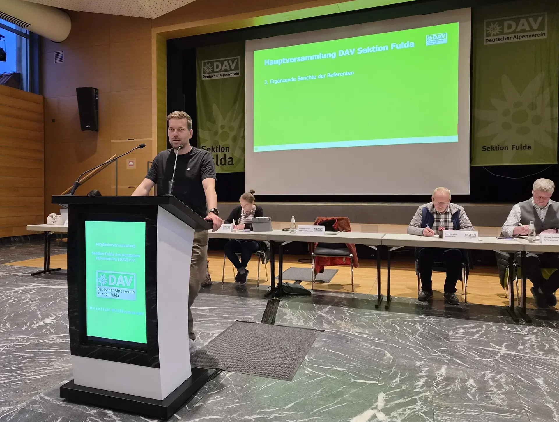 Mitgliederversammlung DAV Sektion Fulda - Bericht der Jugendreferentin Felicia Bug | © DAV Sektion Fulda