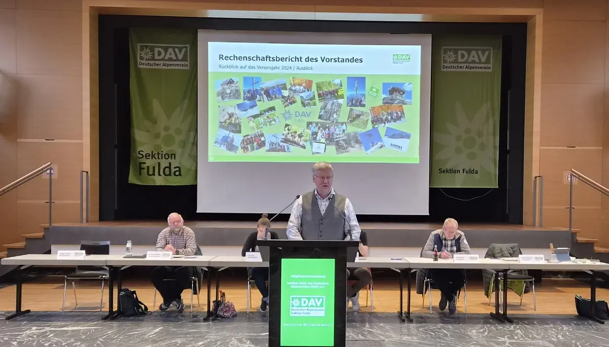 Mitgliederversammlung DAV Sektion Fulda - Rechenschaftsbericht des Vorstandes | © DAV Sektion Fulda