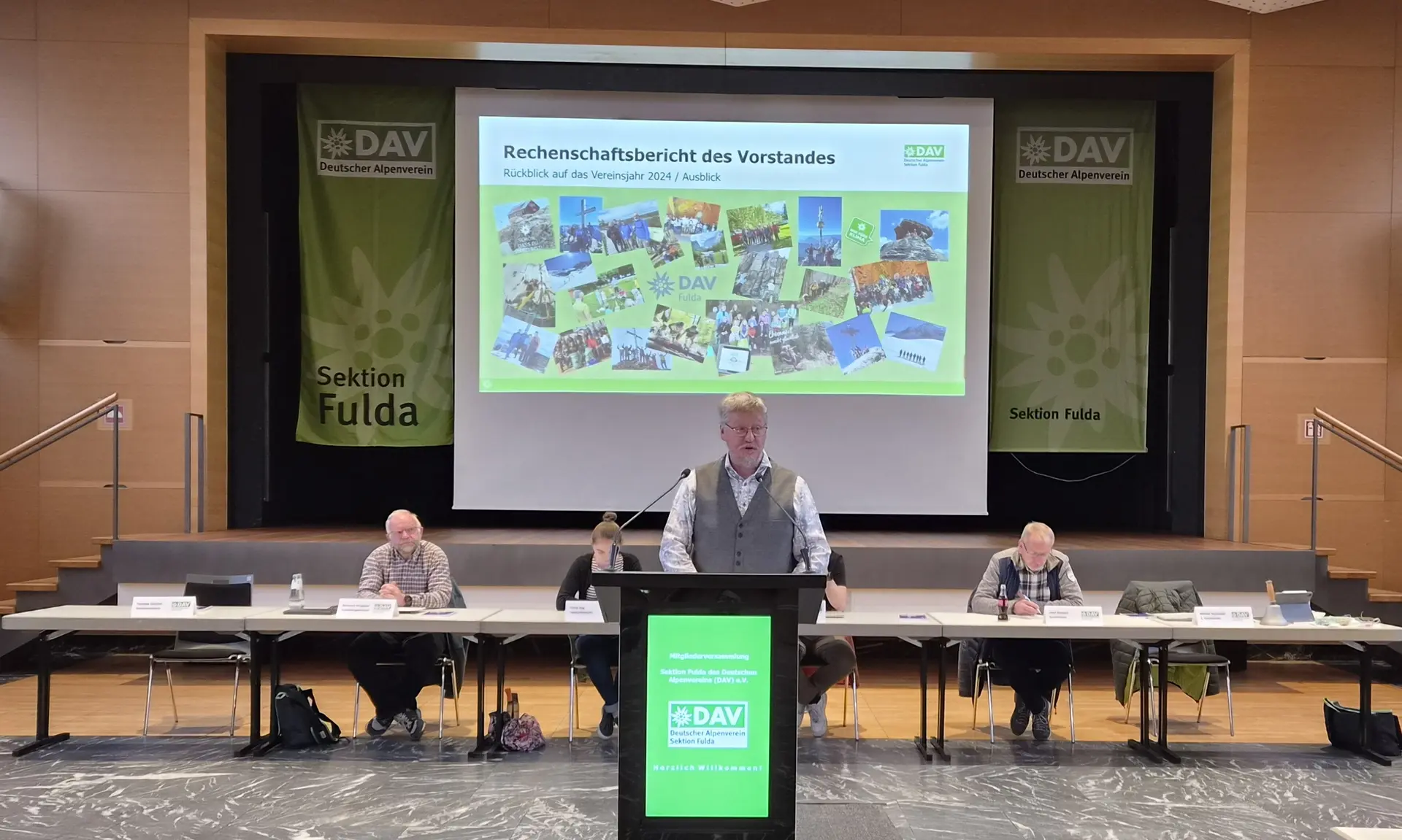 Mitgliederversammlung DAV Sektion Fulda - Rechenschaftsbericht des Vorstandes | © DAV Sektion Fulda