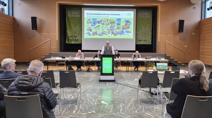 Mitgliederversammlung DAV Sektion Fulda - Rechenschaftsbericht des Vorstandes | © DAV Sektion Fulda