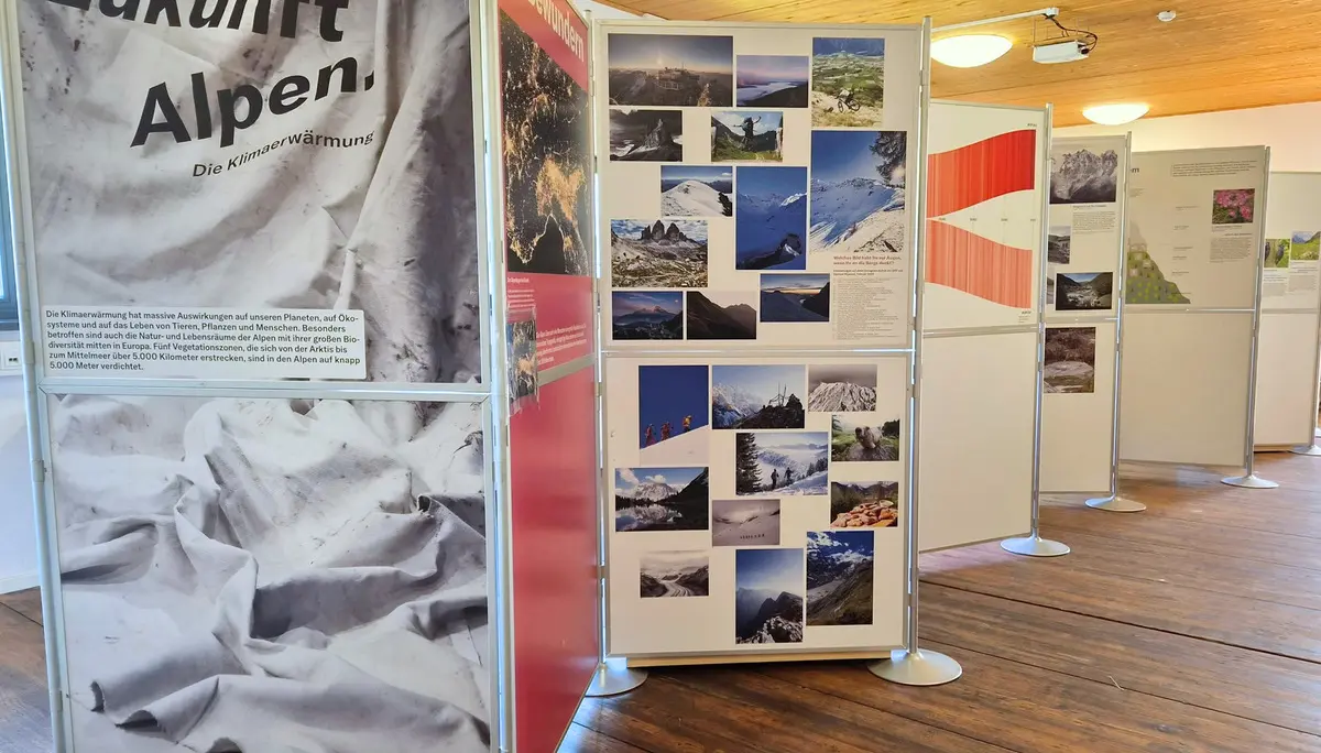 DAV Wanderausstellung Zukunft Alpen | © DAV Sektion Fulda