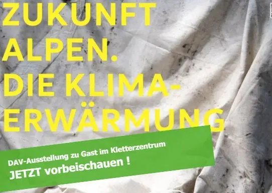 DAV Wanderausstellung Zukunft Alpen_Plakat | © Deutscher Alpenverein