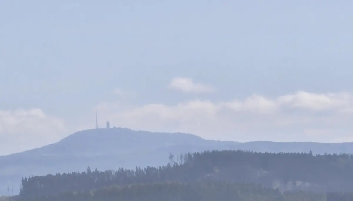 Fast Hiking, Blick zum Inselsberg | © DAv Sektion Fulda