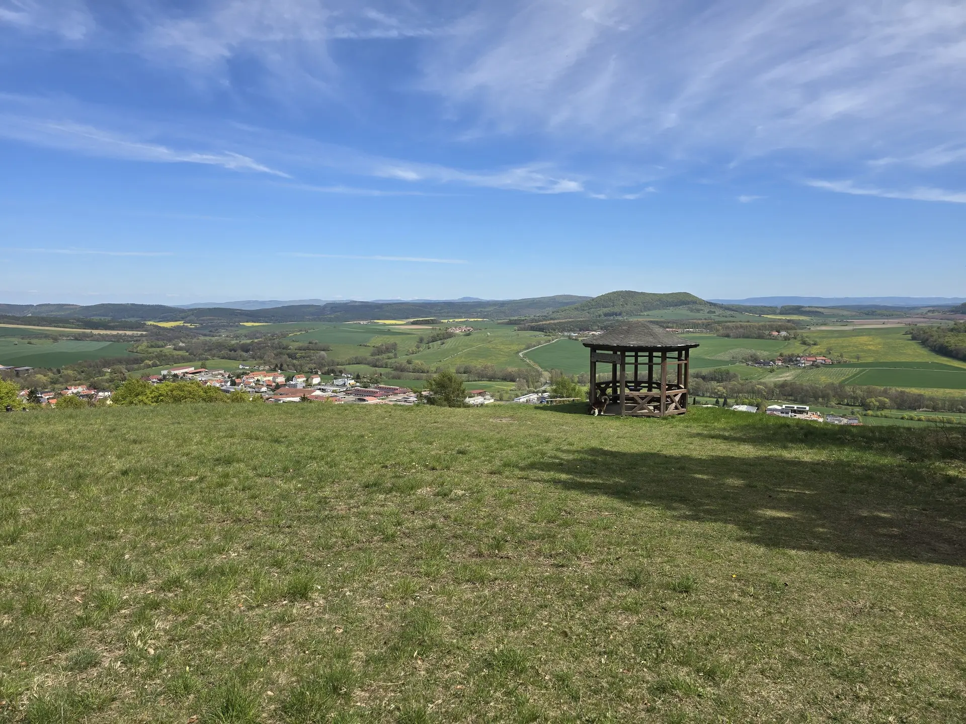 Fast Hiking, Thüringische Rhön, Fernblick | © DAV Sektion Fulda