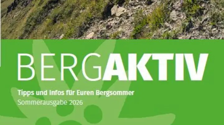 BergAktiv Sommerinfo 2026 Titelbild | © DAV Sektion Fulda