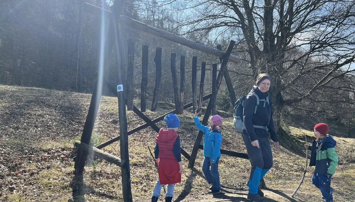 DAV Familiengruppe auf dem Hexenpfad_a | © DAV Sektion Fulda