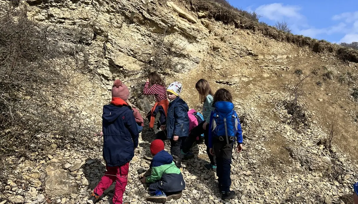 DAV Familiengruppe auf dem Hexenpfad | © DAV Sektion Fulda