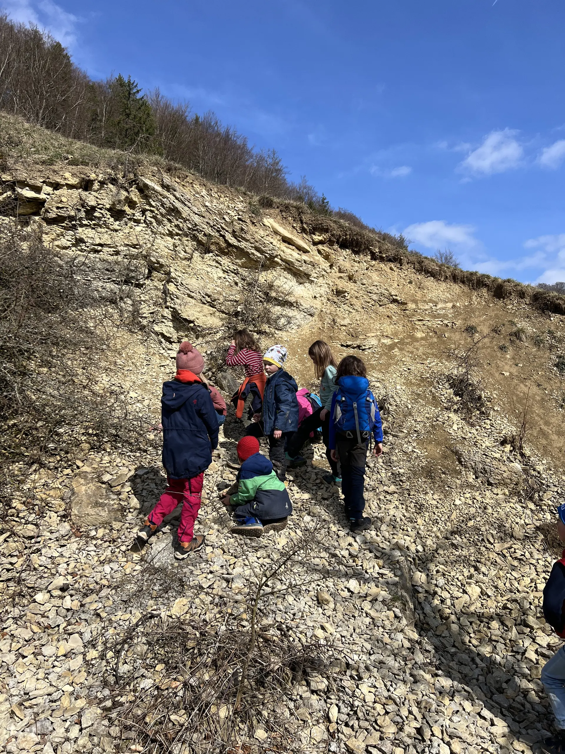 DAV Familiengruppe auf dem Hexenpfad | © DAV Sektion Fulda