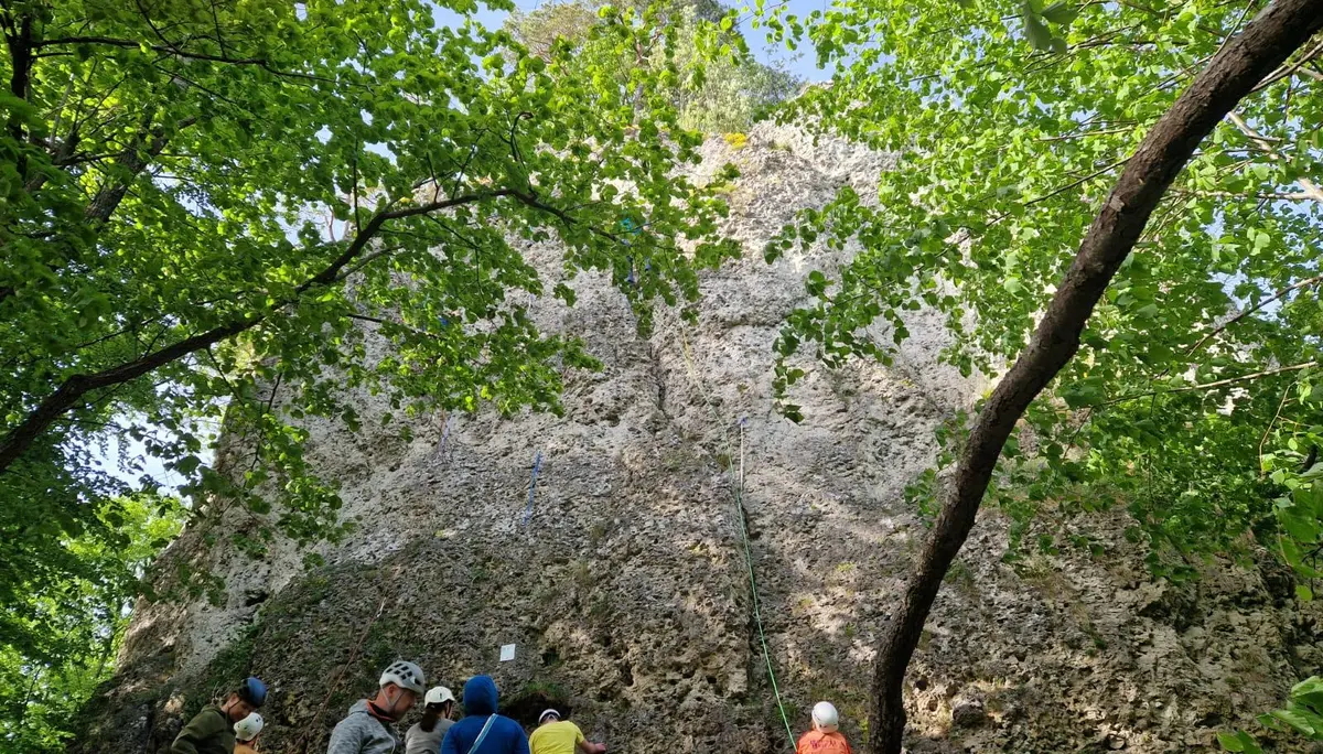 DAV Kletterschein Outdoor, Fränkische 2022 | © DAv Fulda