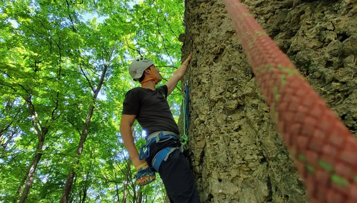 DAV Kletterschein Outdoor, Fränkische 2022 | © DAV Fulda