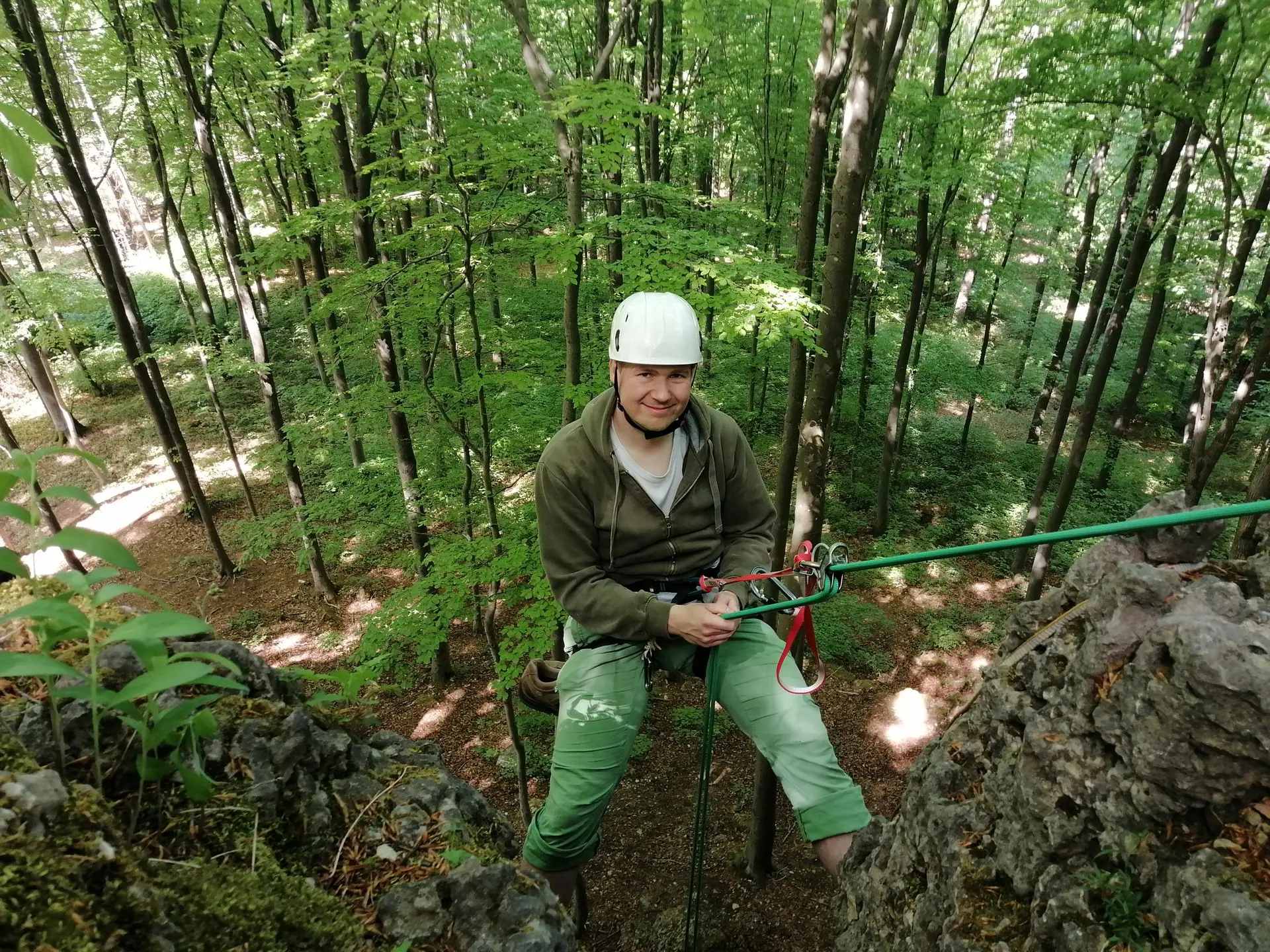 DAV Kletterschein Outdoor, Fränkische 2022 | © DAV Fulda