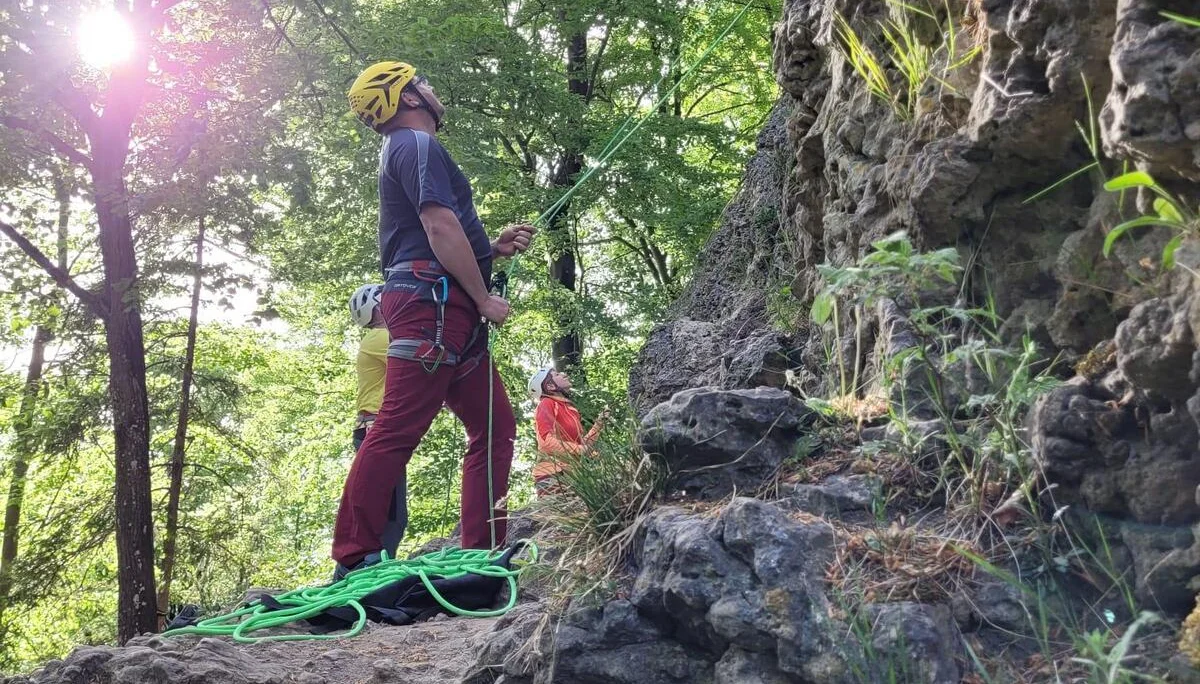 DAV Kletterschein Outdoor, Fränkische 2022 | © DAV Fulda