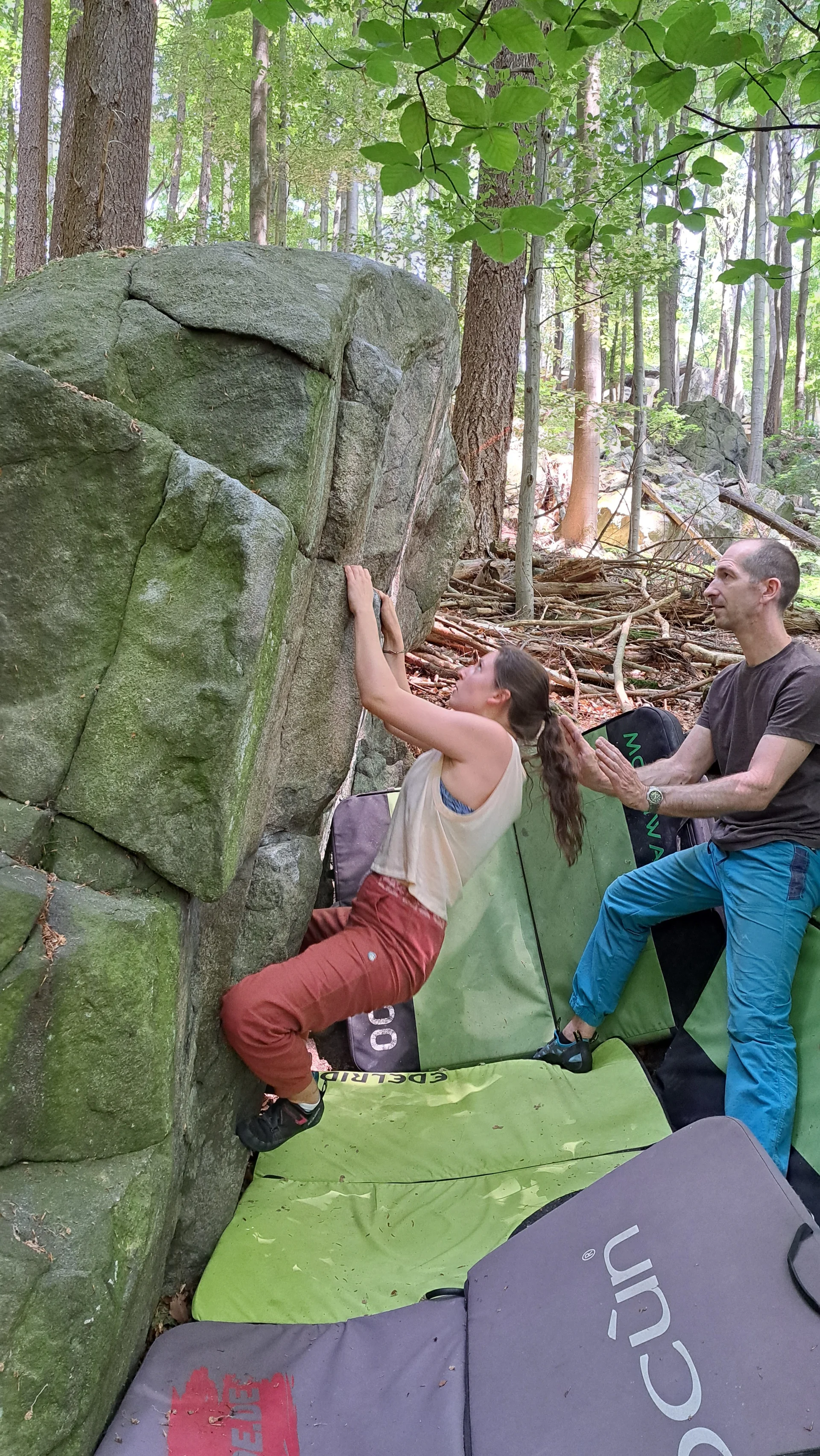 Bouldergrundkurs Odenwald | © DAV Sektion Fulda