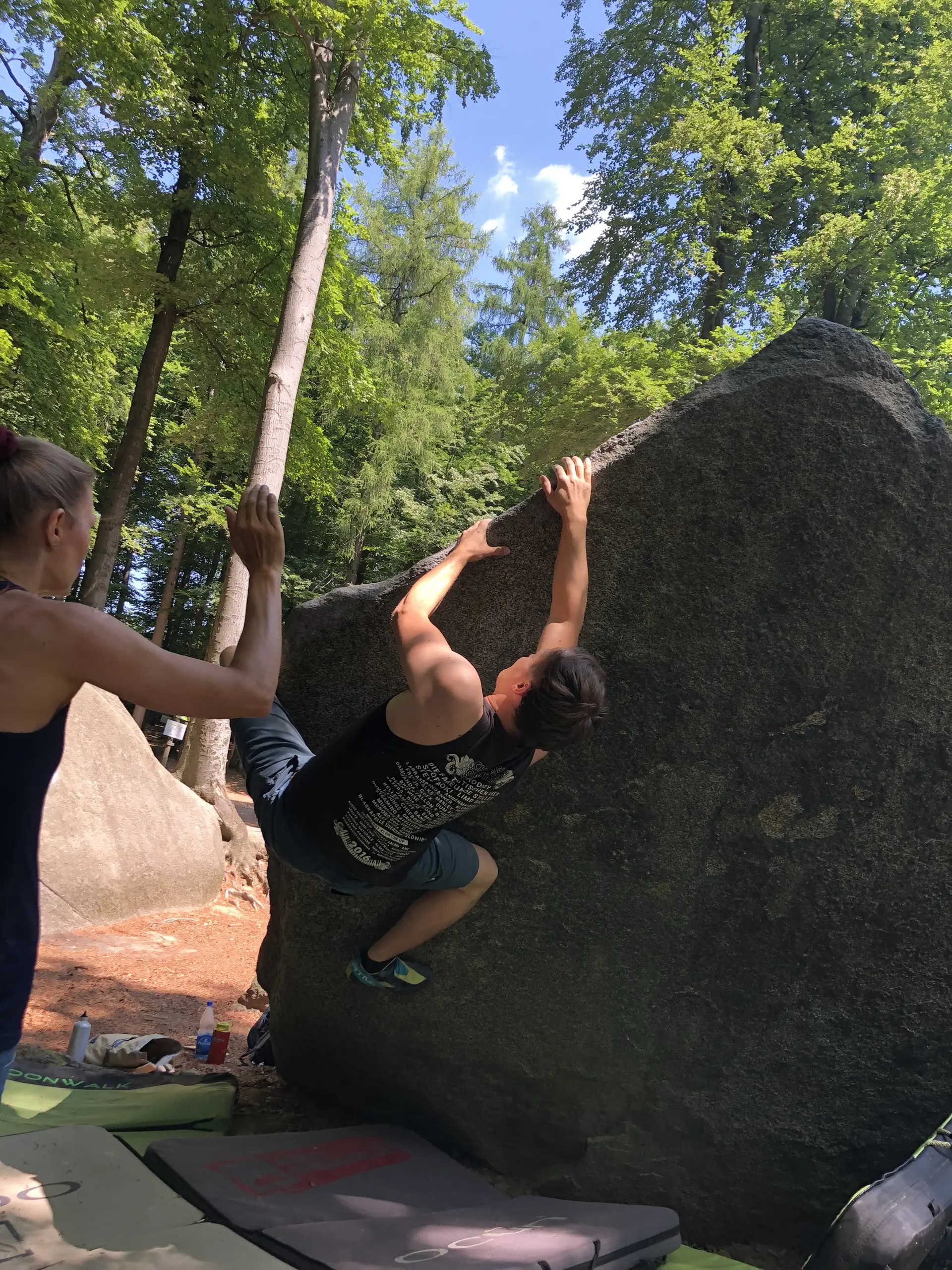 Bouldergrundkurs Odenwald | © DAV Sektion Fulda