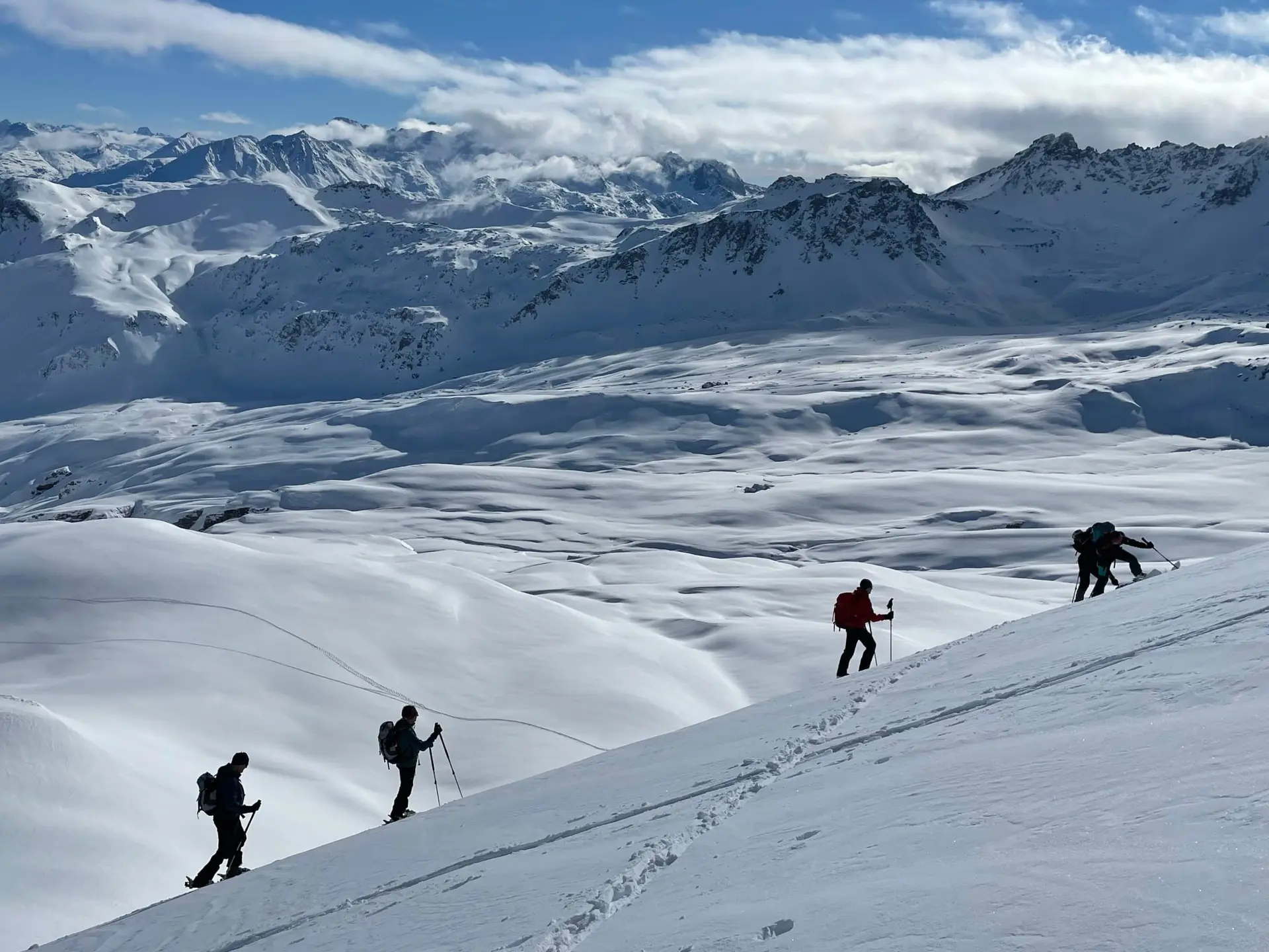 Skitour Graubünden, Schweiz, 2022 | © DAV Fulda