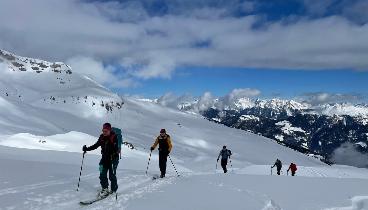 Skitour Graubünden, Schweiz, 2022 | © DAV Fulda