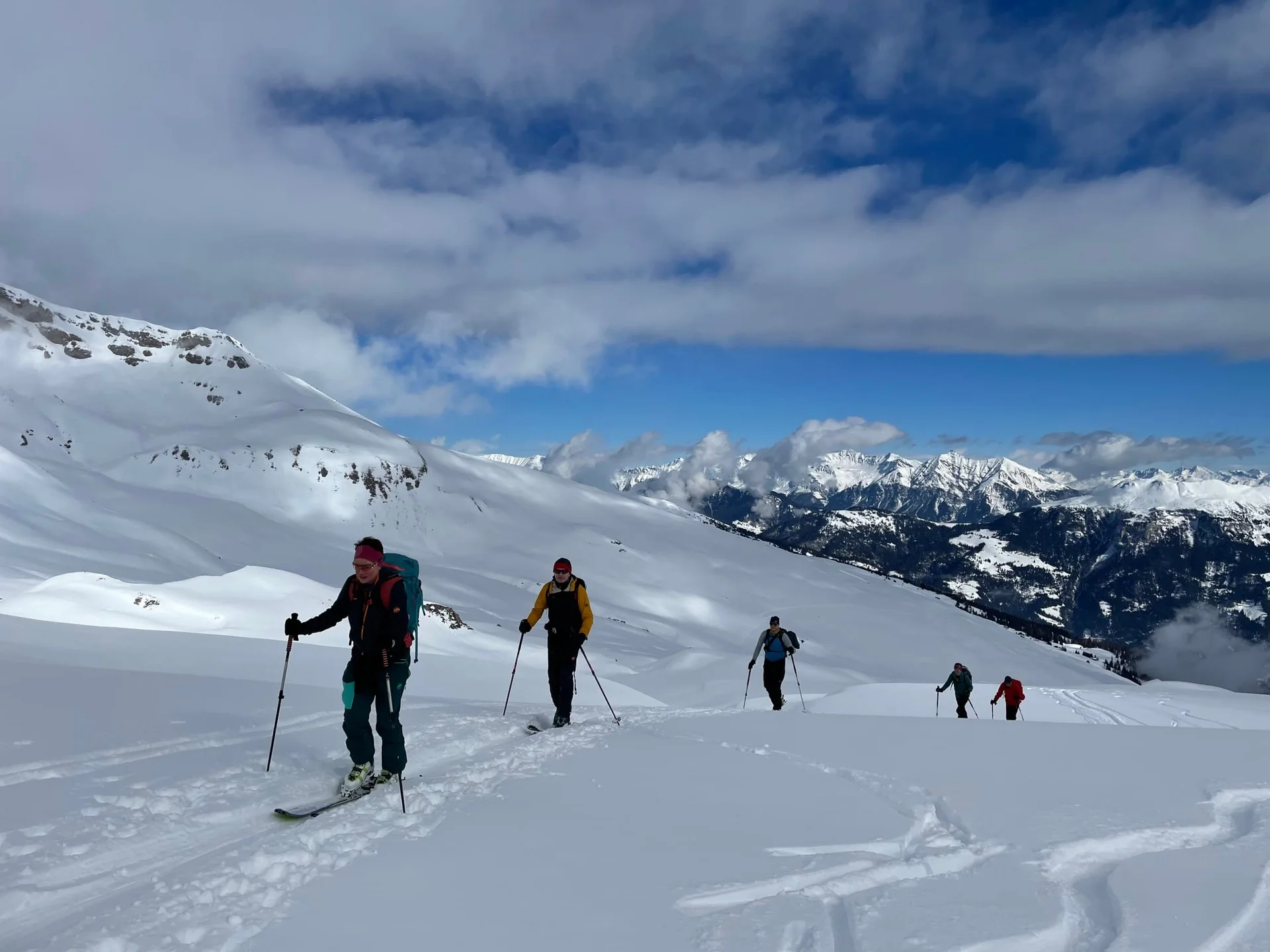 Skitour Graubünden, Schweiz, 2022 | © DAV Fulda