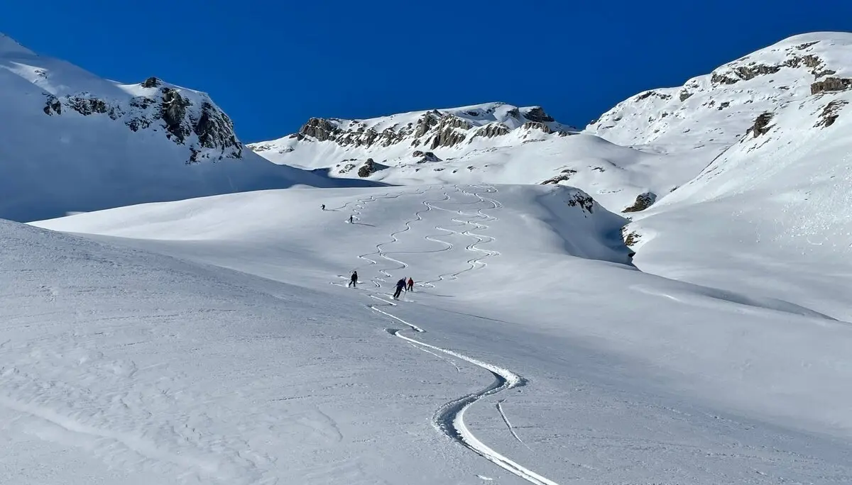 Skitour Graubünden, Schweiz, 2022 | © DAV Fulda