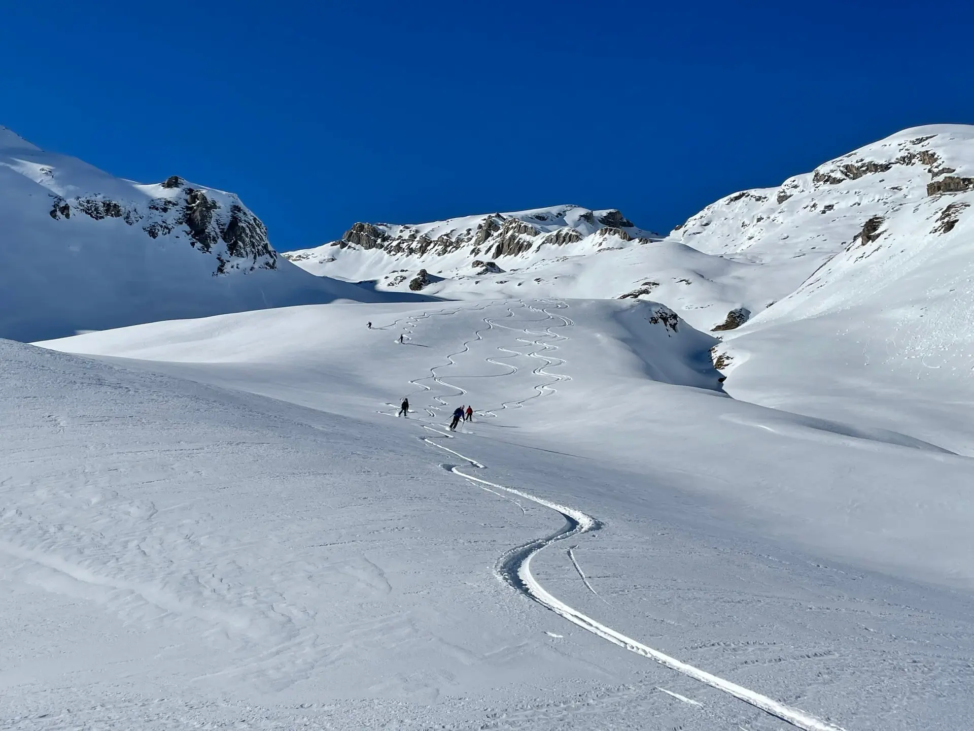 Skitour Graubünden, Schweiz, 2022 | © DAV Fulda