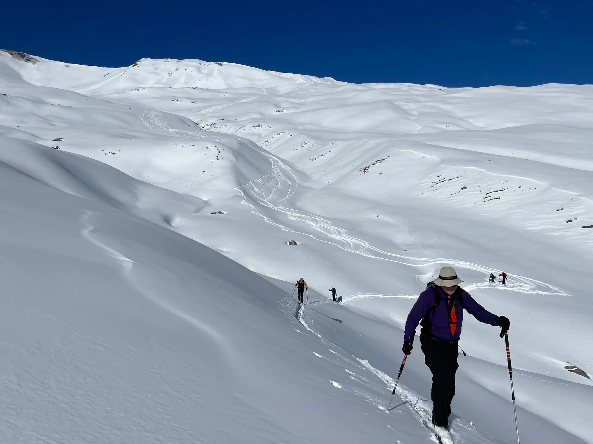 Skitour Graubünden, Schweiz, 2022 | © DAV Fulda