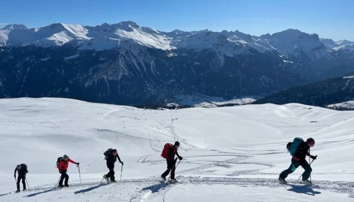 Skitour Graubünden, Schweiz, 2022 | © DAV Fulda