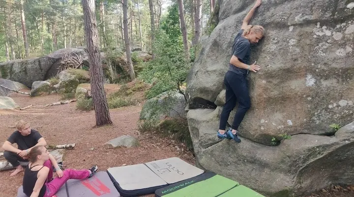 Bleau Alpingruppe | © JDAV Fulda | Johannes Schmidt